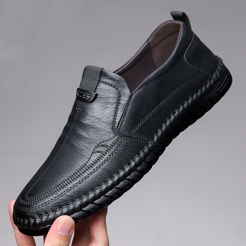 Men's Soft Sole Leather Loafers · YANYAN China shoe factory