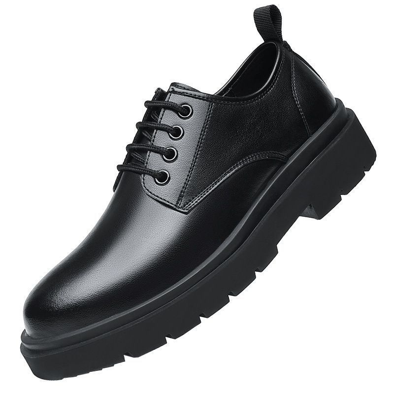 Men's Low-Top British Leather Shoes · YANYAN China shoe factory