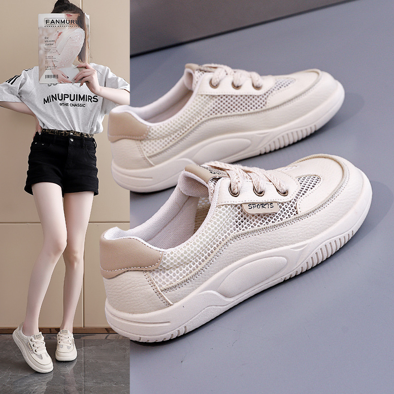 Women's White Skate Sneakers · YANYAN China shoe factory