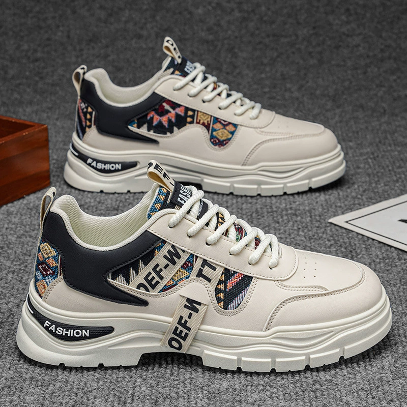 Herren Sportschuhe Frühjahr Neu Trendy Höhenzunahme Rutschfest Dicksohle Verschleißfest Sports Casual Dad Schuhe · MOHE China shoe factory