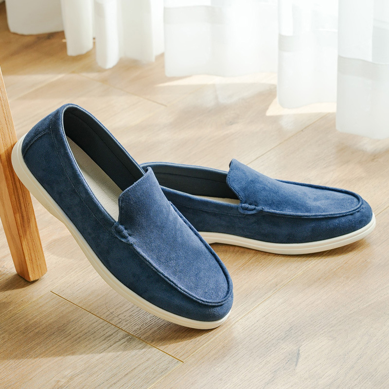 Men's Suede Slip-On Loafers · YANYAN China shoe factory