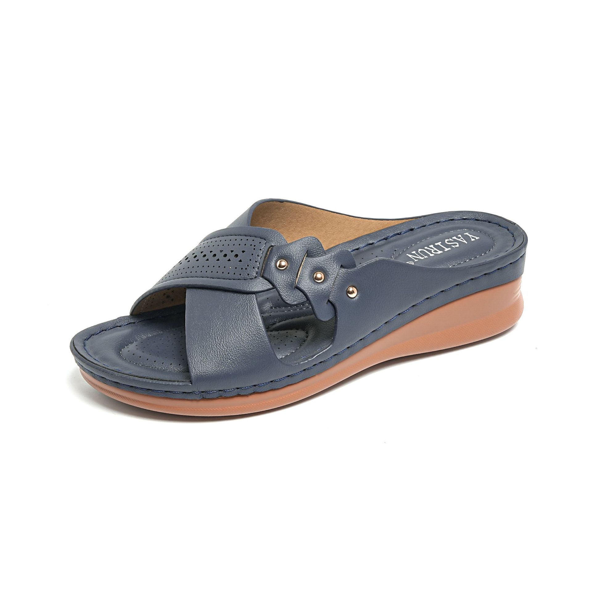 Women's Wedge Slide Sandals · YANYAN China shoe factory