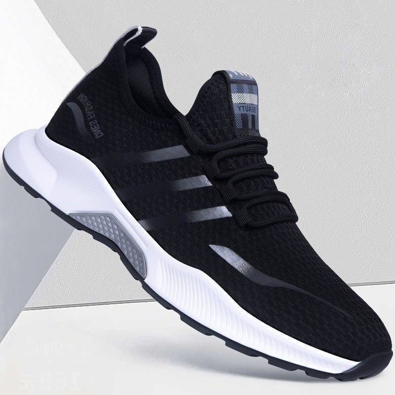 Men's Flyknit Mesh Running Sneakers · YANYAN China shoe factory