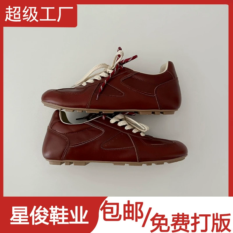 Chaussures d'entraînement style Zhang Huiwen rétro sport avec compensation intérieure, femme automne hiver décontractées