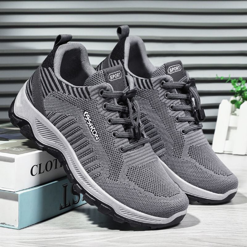 Men's Breathable Walking Sneakers · YANYAN China shoe factory