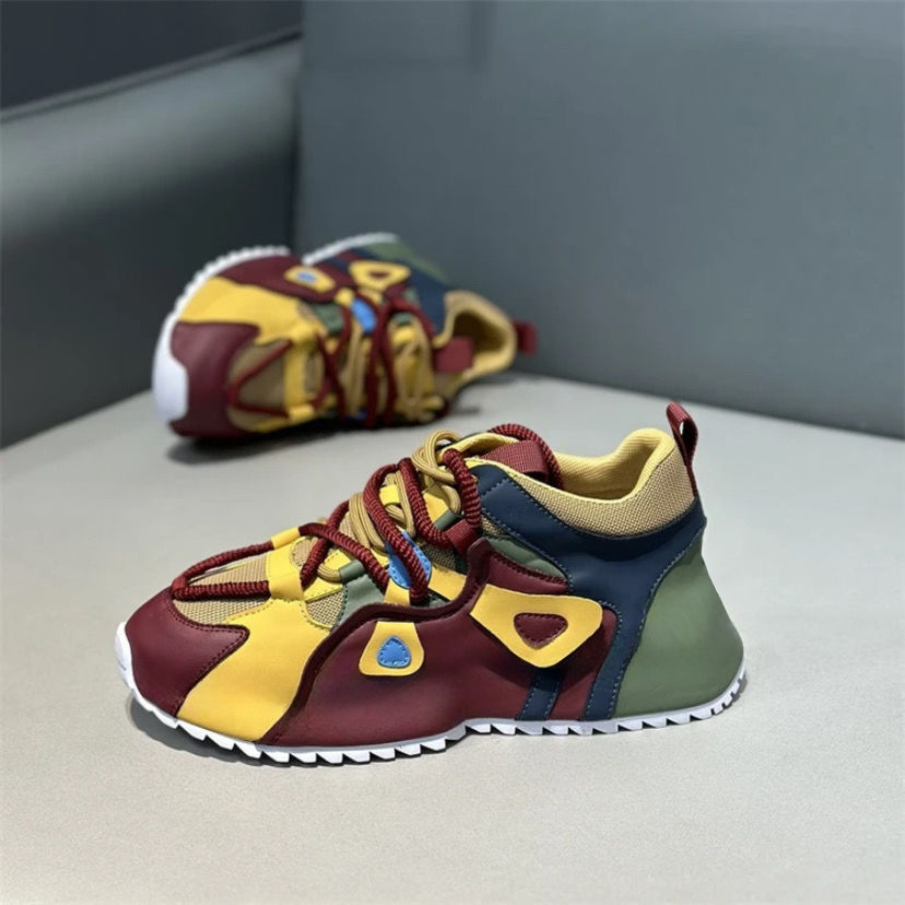 Men's Mesh Platform Dad Sneakers · YANYAN China shoe factory