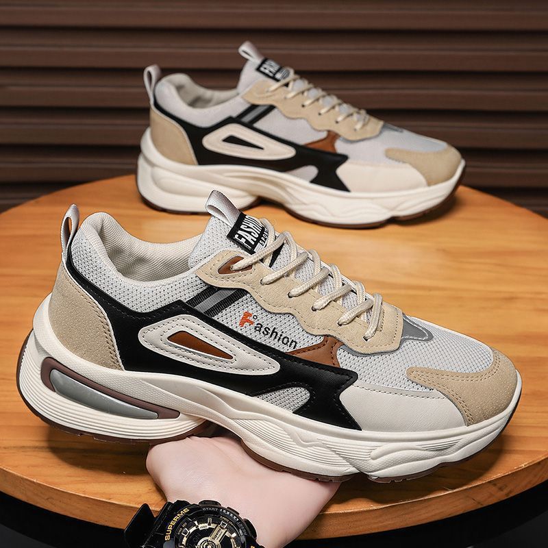 Men's Mesh Breathable Chunky Sneakers · YANYAN China shoe factory