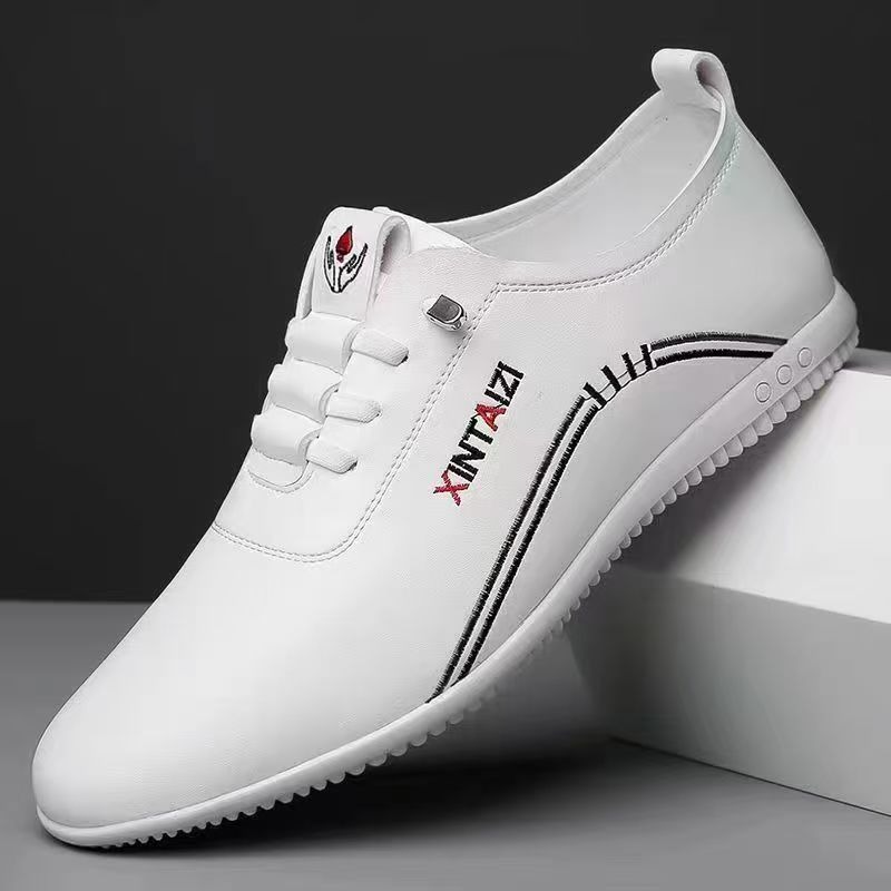 Men's Breathable Leather Loafers · YANYAN China shoe factory