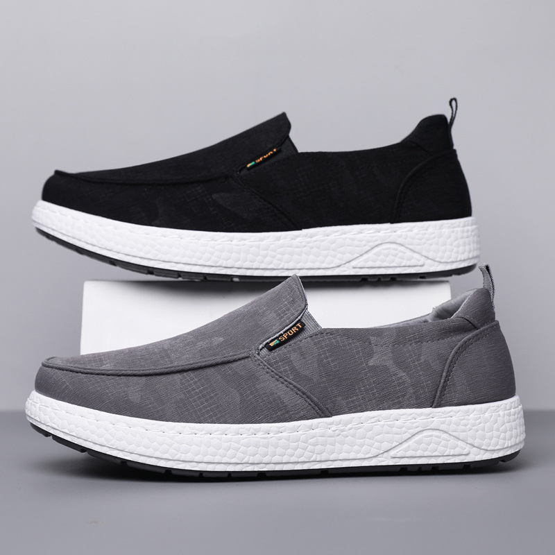 Men's Canvas Slip-On Skate Shoes · YANYAN China shoe factory