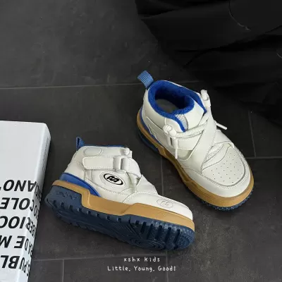 XSHX American Street Basketballschuhe für Kinder, leicht, hoch geschnitten, rutschfest · YANYAN China shoe factory