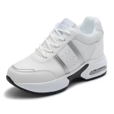 Export Platform Wobble Shoes Thick Sole Heightening Wobble Running Sports Casual Travel Mother Shoes Big Size 42 · YANYAN China shoe factory