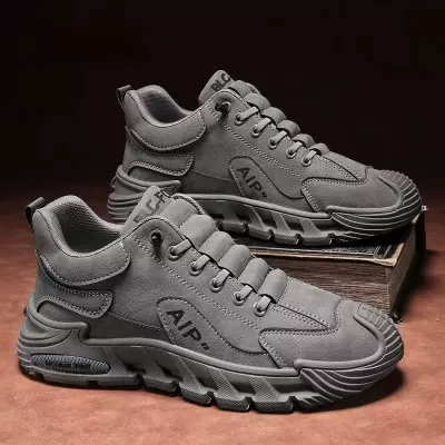 Men's Winter Work Safety Shoes, Waterproof Non-Slip Wear-Resistant, Slip-On Casual Work Shoes · YANYAN China shoe factory