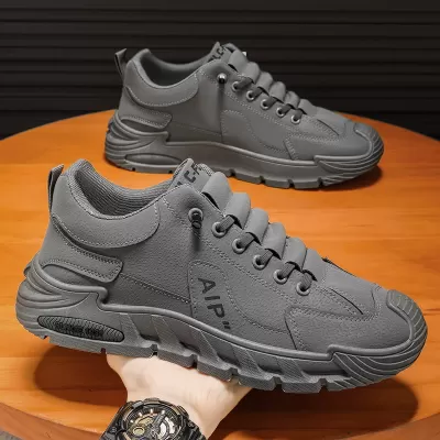 Men's Winter Work Safety Shoes, Waterproof Non-Slip Wear-Resistant, Slip-On Casual Work Shoes Thick Sole · YANYAN China shoe factory