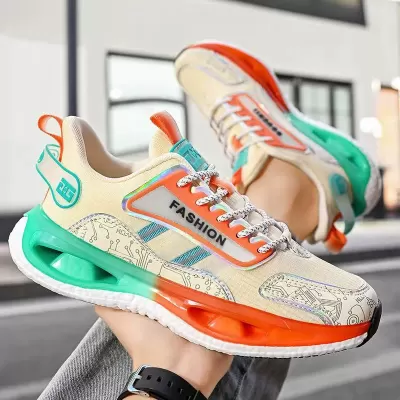 Men's 2026 Spring Youth Soft Sole Lightweight Cushioning Running Sports Shoes · YANYAN China shoe factory