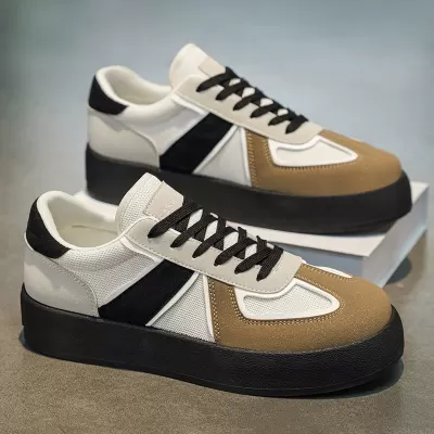 Men's Panda Training Shoes 2026 Spring Thick Sole Heightening Casual Board Shoes · YANYAN China shoe factory