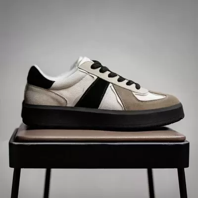Men's Panda Training Shoes 2026 Spring Thick Sole Heightening Casual Board Shoes · YANYAN China shoe factory