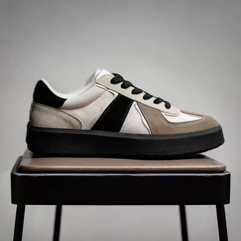 Chaussures d'entraînement Panda à semelle épaisse rehaussante pour homme, printemps 2026