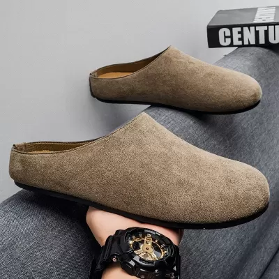 Men's Soft Sole Mule Slippers Winter Loafers Slip-on Casual Lightweight Shoes · YANYAN China shoe factory