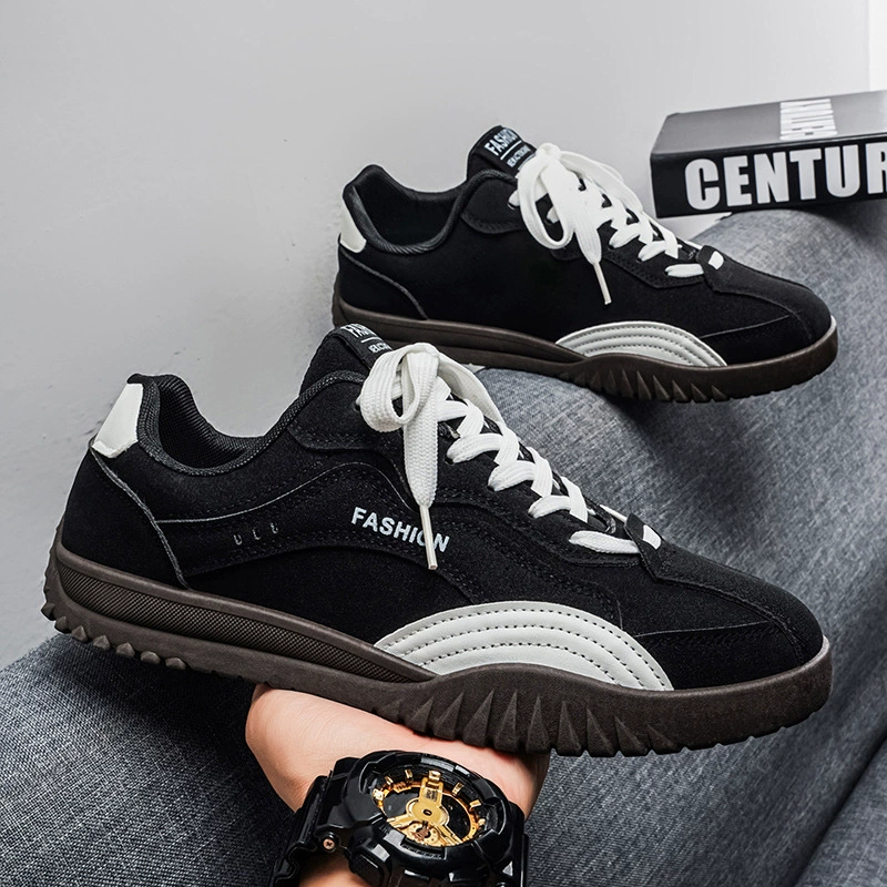 Men's Shoes 2026 Spring New Wear-Resistant Casual Trendy Shoes Student Campus Fashion Retro Lightweight Sports Board Shoes