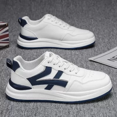 Men's Spring 2026 New Thick Sole Board Shoes Sports Casual Height Increase White Sneakers Trendy · YANYAN China shoe factory