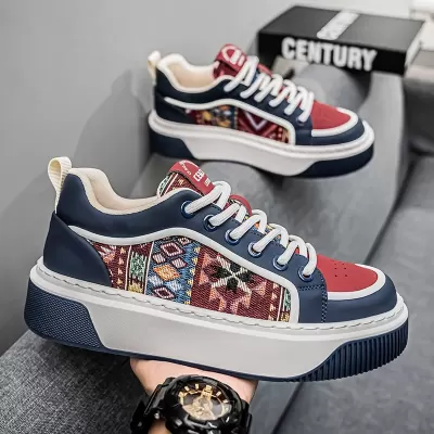 Men's Shoes 2026 New Korean Trendy Sports Casual Board Shoes Thick Sole Ins Trendy Unique · YANYAN China shoe factory