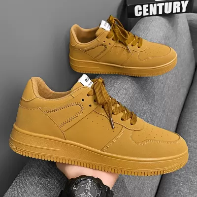 Men's Shoes 2026 Spring Breathable New Low Top White Board Shoes Youth Trendy Casual Sports Shoes · YANYAN China shoe factory