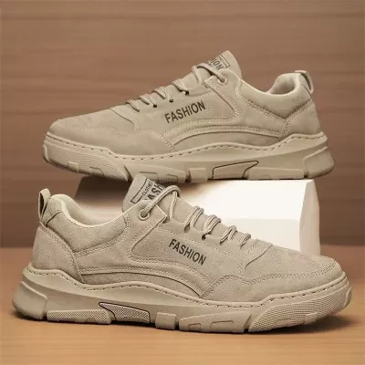 Men's Work Shoes 2026 Spring Board Shoes Lightweight Anti-slip Breathable Safety Shoes