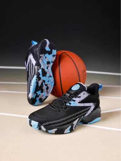 Nouvelles chaussures de basket homme ultra-souples, grandes tailles, maille tricotée respirante, résistantes à l'usure, amorti, entraînement extérieur · YANYAN China shoe factory