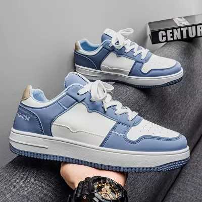 Men's Shoes 2026 Spring New Campus Style Student Air Force White Board Shoes Trendy Youth Casual Sports · YANYAN China shoe factory