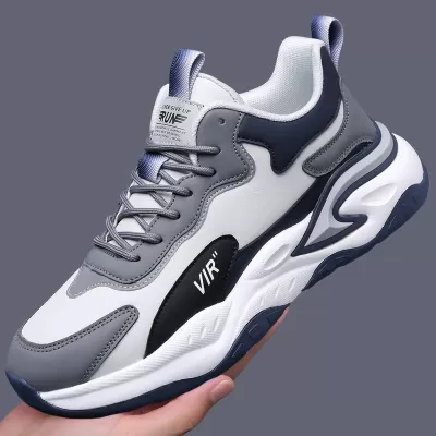 2026 Spring Men's New Fashion Trendy Casual Sports Shoes Trendy Wear-Resistant Soft Sole Dad Shoes · YANYAN China shoe factory