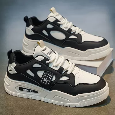 Men's Pilot Air Force White Shoes 2026 Spring Youth Board Shoes Thick Sole Sneakers · YANYAN China shoe factory