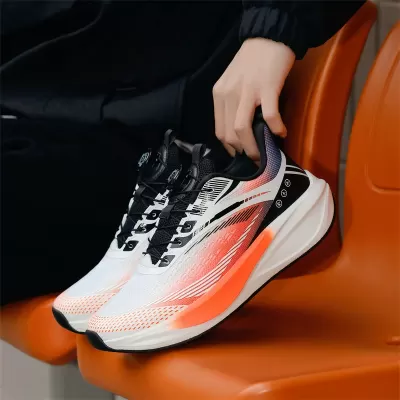 Jugend Student Laufschuhe Carbon Platte ultra-leicht Frühling Sommer Fly Knit atmungsaktiv Mesh Fitness Test Sport · YANYAN China shoe factory