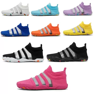 Cross-Border Beach Wading Swimming Shoes Men Women Breathable Water Shoes Barefoot Skin-Tight Couple Indoor Fitness · YANYAN China shoe factory