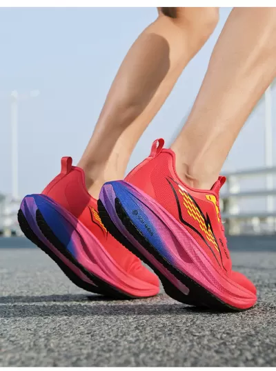 New Youth Student Physical Test Racing Carbon Plate Cushioning Lightweight Sports Men Professional Marathon Running · YANYAN China shoe factory