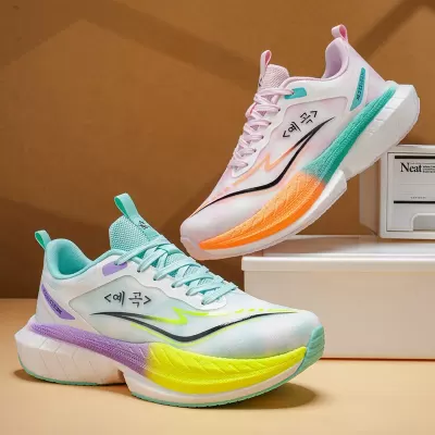 New Youth Student Professional Running Shoes Men Anti-Slip Cushioning Ultra-Light Jogging Women Lightweight Breathable · YANYAN China shoe factory