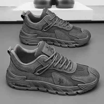 Men's 2026 Spring Work Safety Shoes Slip Resistant Breathable Casual Sneakers · YANYAN China shoe factory