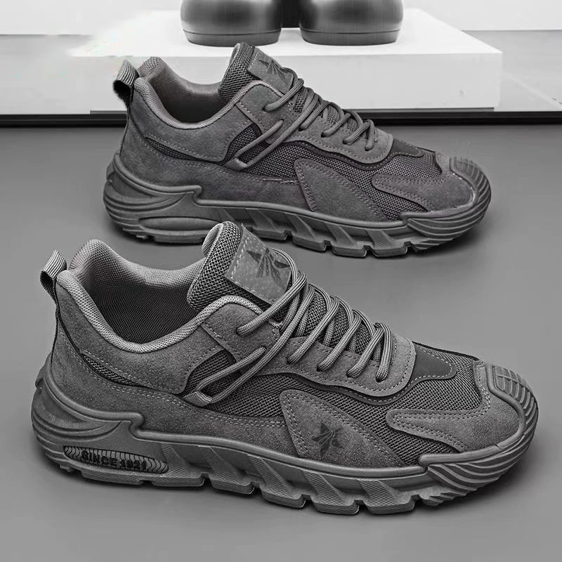 Men's 2026 Spring Work Safety Shoes Slip Resistant Breathable Casual Sneakers