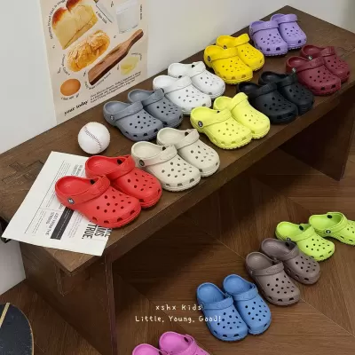 XSHX Cave World Kids Clogs Boys Girls Spring Summer Breathable Ergonomic Support Sandals · YANYAN China shoe factory