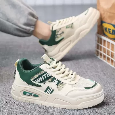 Men's 2026 Spring Mesh Casual Skate Shoes Original Design Height Increase · YANYAN China shoe factory