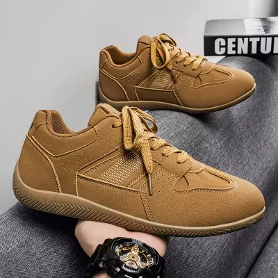 Men's 2026 Spring Racing Shoes Casual Retro German Training Shoes Soft Sole · YANYAN China shoe factory