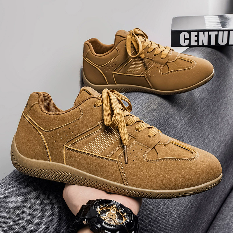 Chaussures de course décontractées rétro d'entraînement allemandes à semelle souple pour hommes, printemps 2026