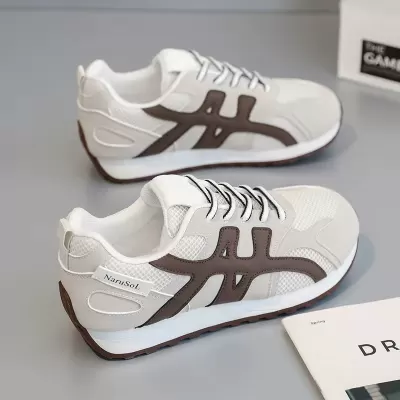 Women's Breathable Mesh German Shoes 2026 Spring, Korean Casual Running Chunky · YANYAN China shoe factory