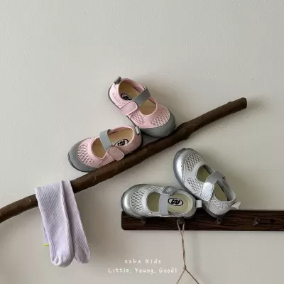 XSHX Kids Ice Feel Mesh Sandals with Anti-Slip Rubber Sole for Summer · YANYAN China shoe factory