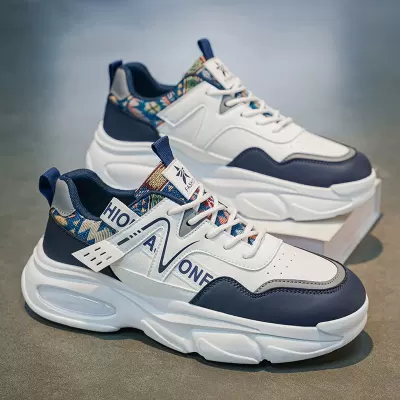 Men's 2026 Spring Breathable Casual Dad Shoes Height Increase for Students · YANYAN China shoe factory