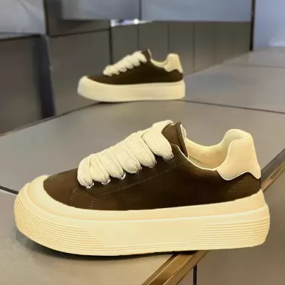 Men's 2026 Summer Fashion Thick Sole Skate Shoes Breathable Flat Casual · YANYAN China shoe factory