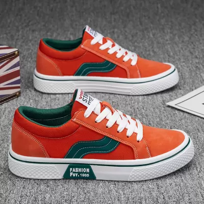 Canvas Shoes 2026 Spring Breathable Versatile Skate Shoes Men Soft Sole Casual Fashion · YANYAN China shoe factory