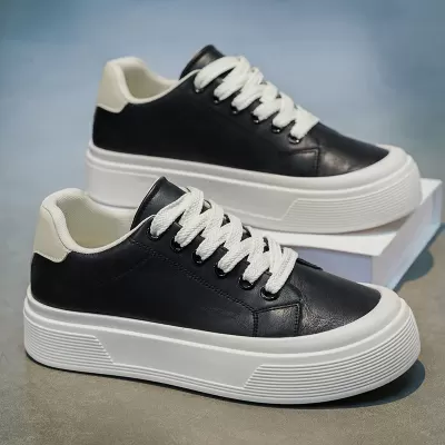 Men's 2026 Summer Fashion Thick Sole Skate Shoes Breathable Flat Casual · YANYAN China shoe factory