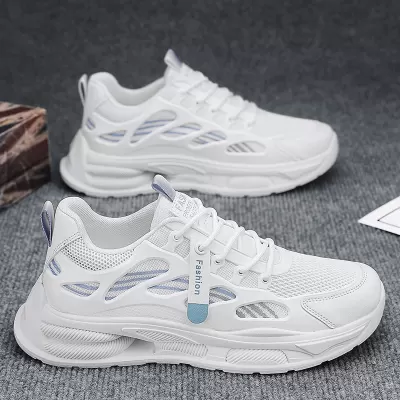 Men's Summer 2026 Teenager Mesh Breathable Casual Sports Shoes Student Running Dad Trendy · YANYAN China shoe factory