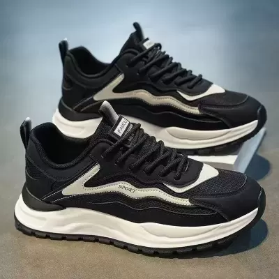Chaussures décontractées extérieur printemps pour homme, semelle épaisse résistante à l'usure, sport tendance unique老爹 · YANYAN China shoe factory