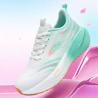 Tênis de Corrida Profissional Feminino Leve Amortecido Respirável para Prova · YANYAN China shoe factory
